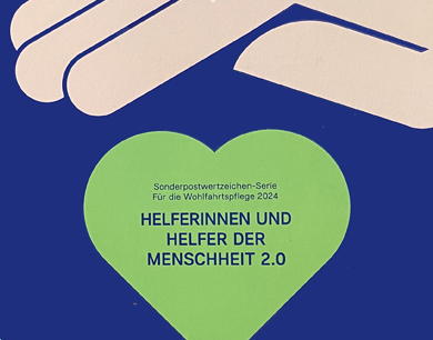 Präsentation der Wohlfahrtsmarken 2024 in Berlin.